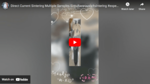 Direct Current Sintering Multiple Samples Simultaneously