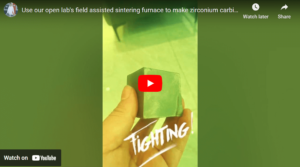 Field Assisted Sintering Zirconium Carbide Ceramics